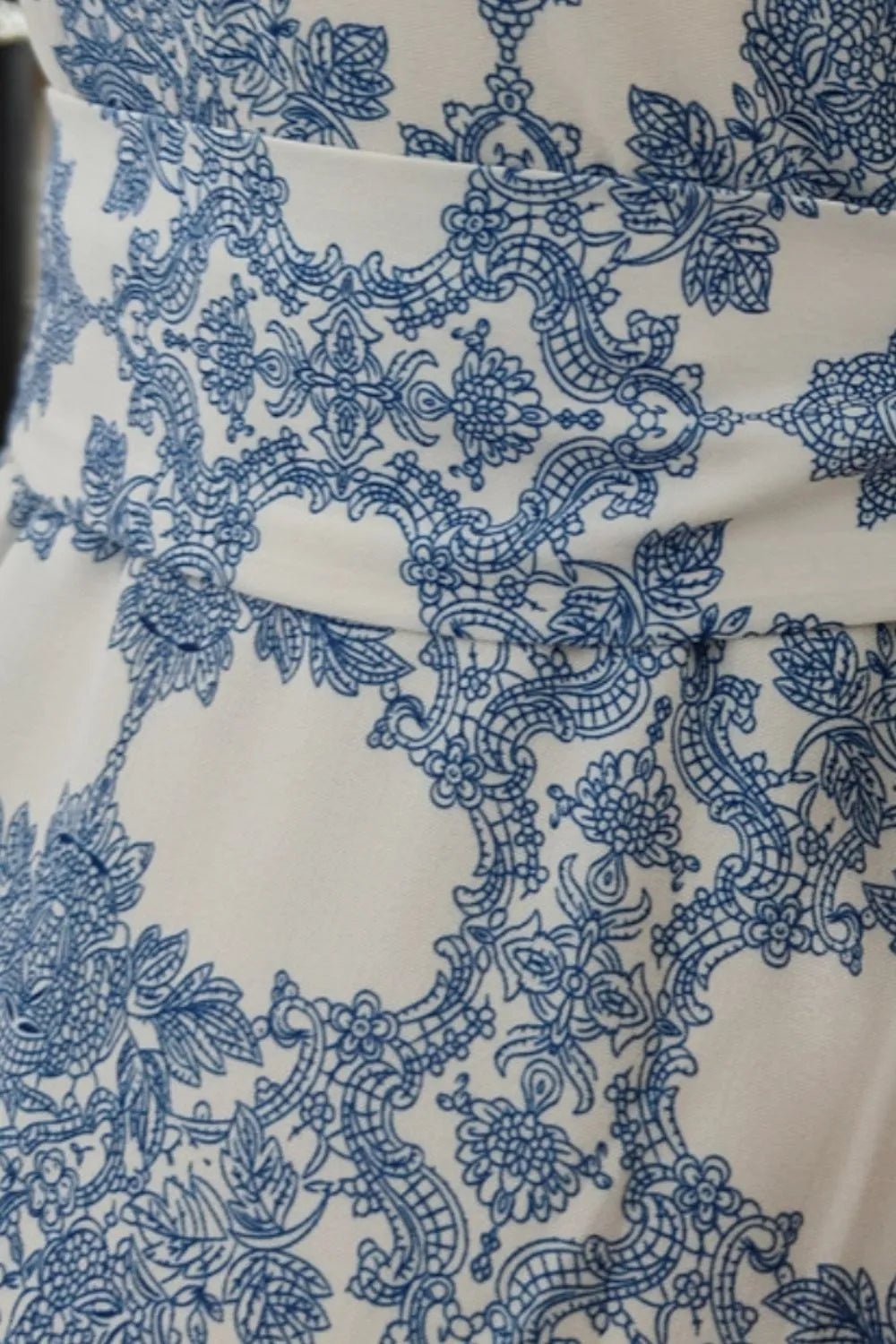 Printed Tied Maxi Cami Dress - Crowned Energy CO.