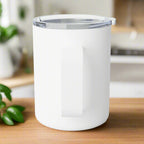 Cat Lover Gift – Cute 10oz Insulated Coffee Mug for Winter, Office & Home