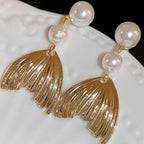 18K Gold - Plated Alloy Geometric Earrings - Goddess Vibes