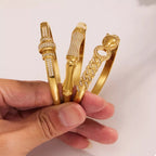 18K Gold - Plated Zircon Bracelet - Goddess Vibes