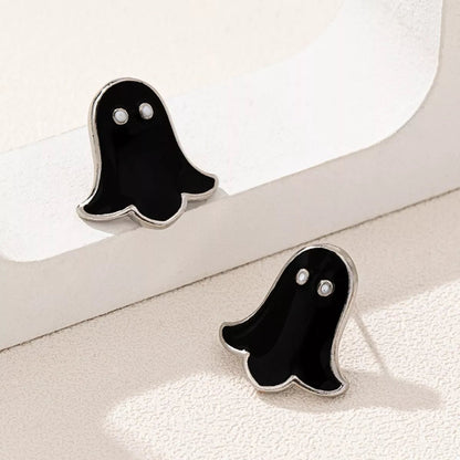 2 Pair Halloween Ghost Stud Earrings - Goddess Vibes