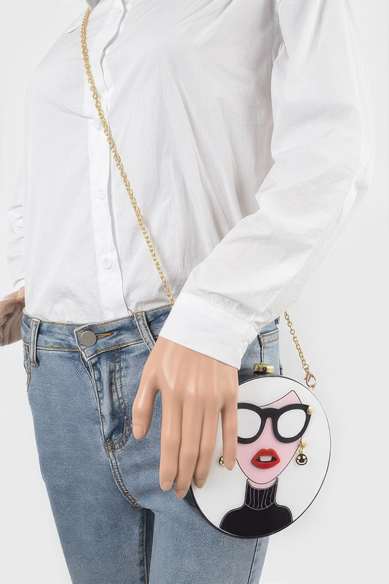 Acrylic Fashion Clutch - Crowned Energy CO.