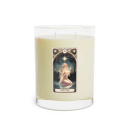 Crowned Energy CO. One size / Ocean Mist and Moss Printify Home Decor Astrology-Themed Scented Candle - The Star | Cozy Home Décor, Spiritual -limited edition