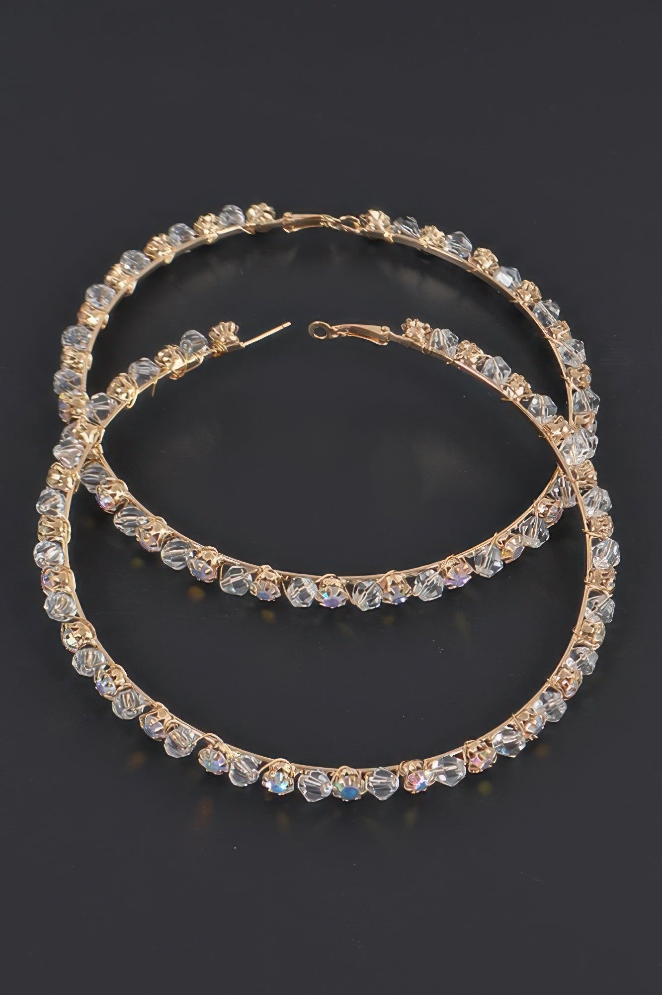 Big Size Hoop Earrings - Crowned Energy CO.