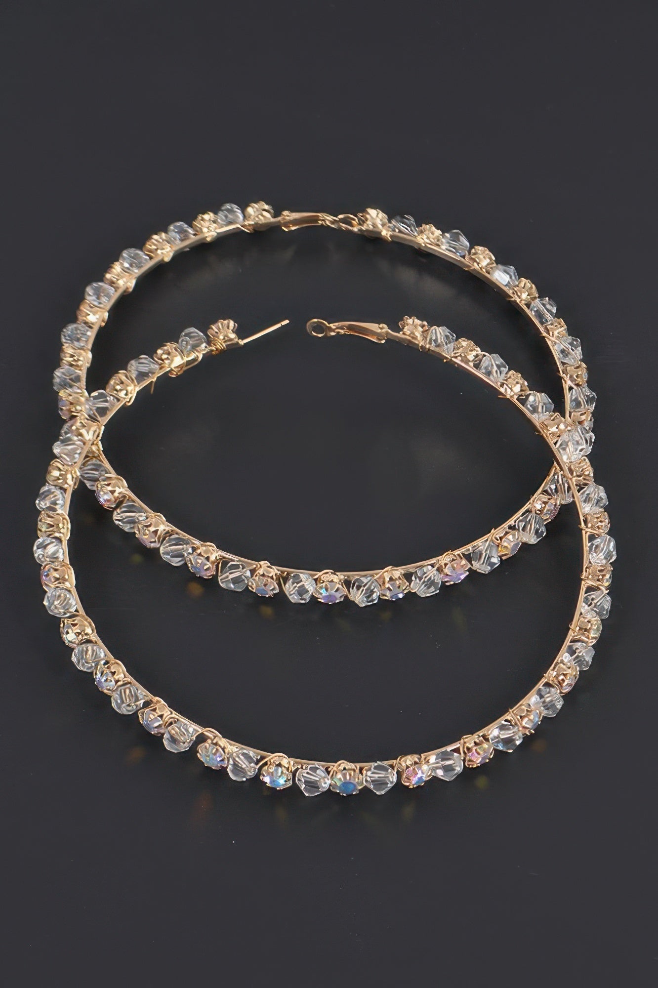 Big Size Hoop Earrings - Crowned Energy CO.