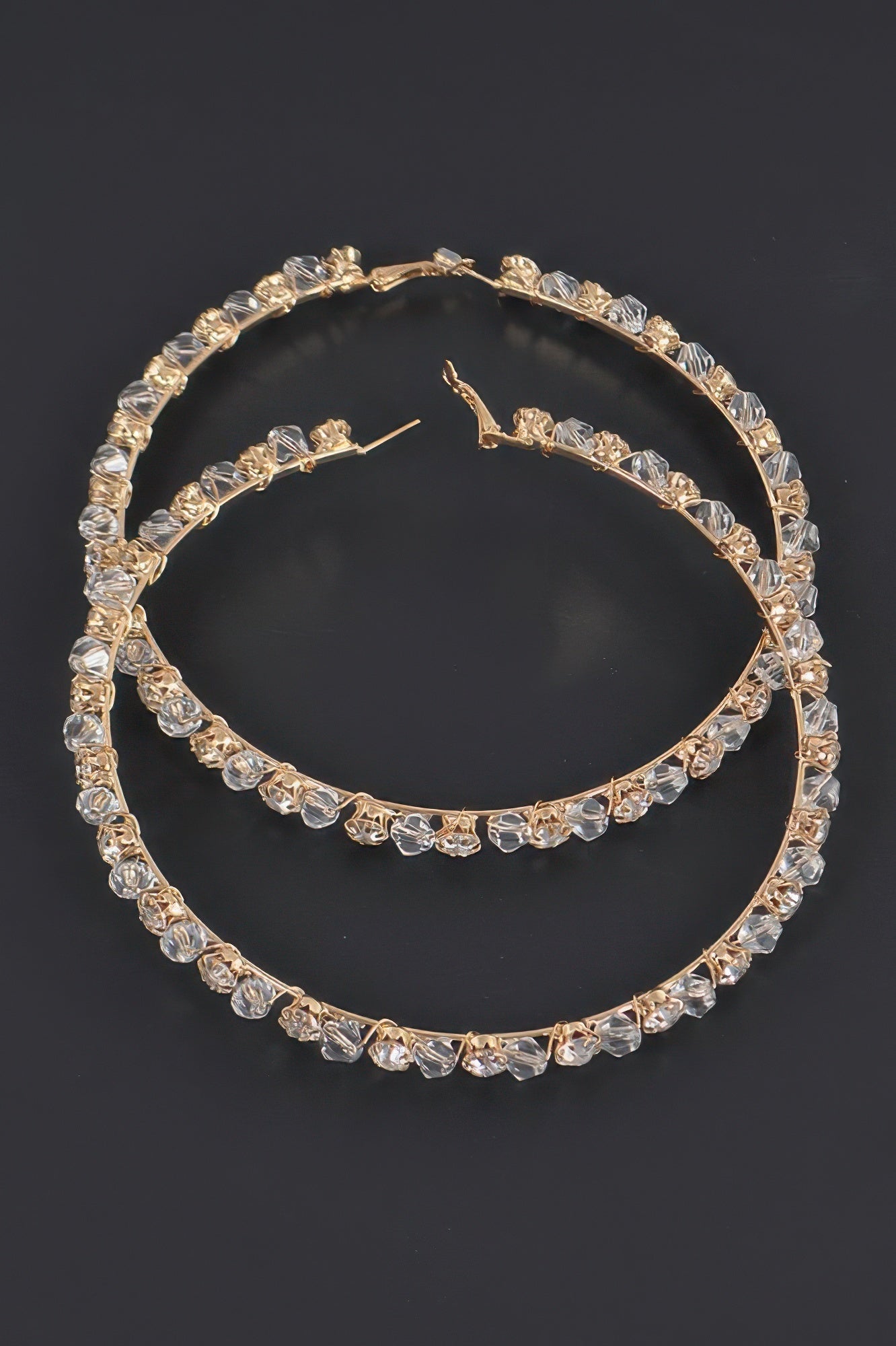 Big Size Hoop Earrings - Crowned Energy CO.
