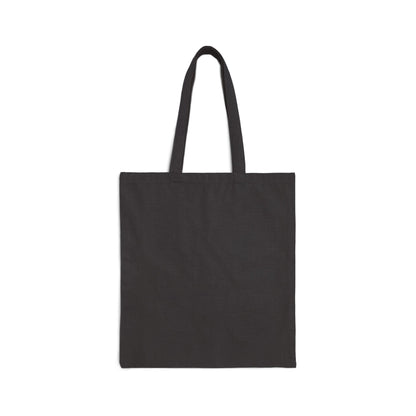 Black Friday Squad Tote Bag — Cotton Canvas Shopping Tote - Crowned Energy CO.