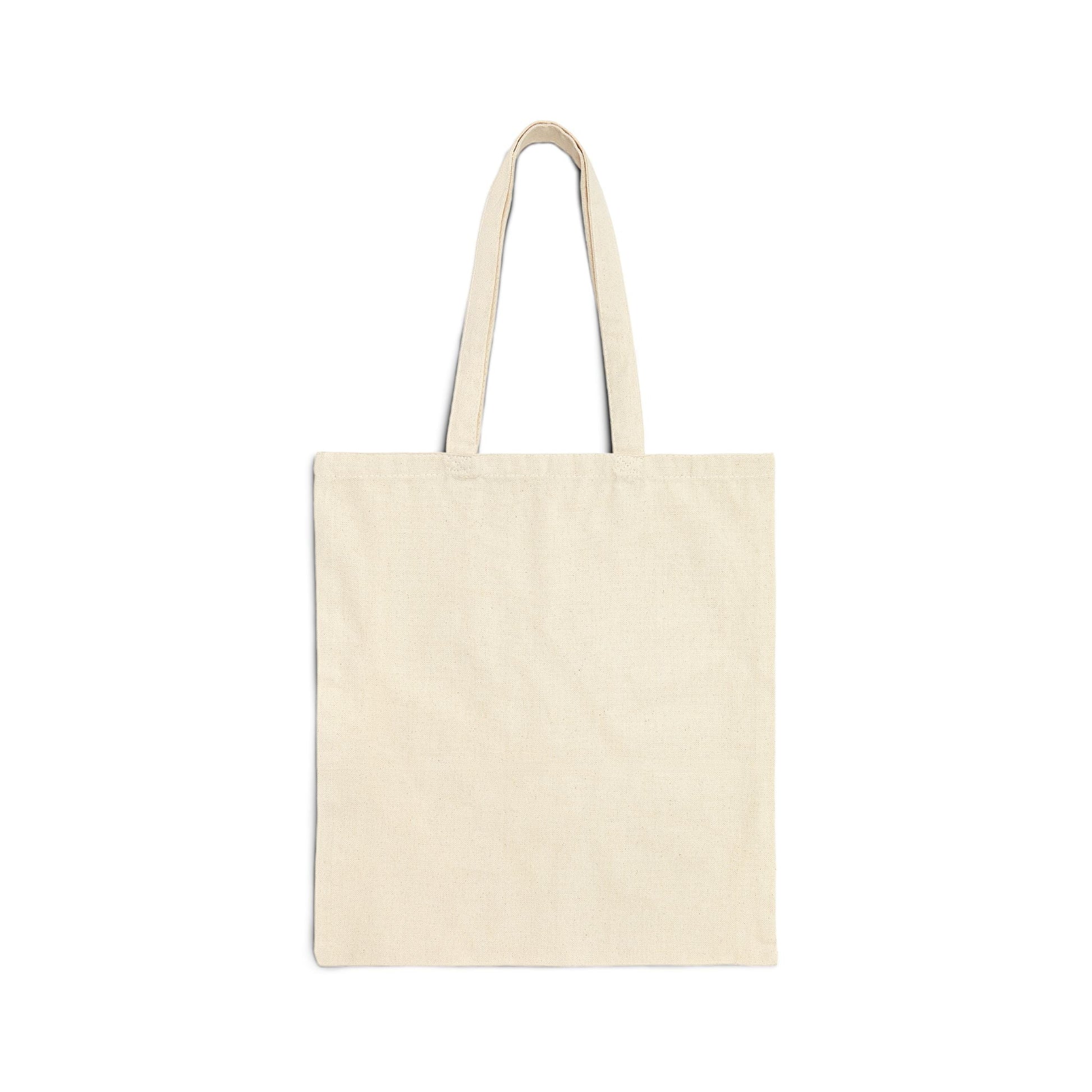 Black Friday Squad Tote Bag — Cotton Canvas Shopping Tote - Crowned Energy CO.