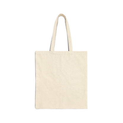 Black Friday Squad Tote Bag — Cotton Canvas Shopping Tote - Crowned Energy CO.