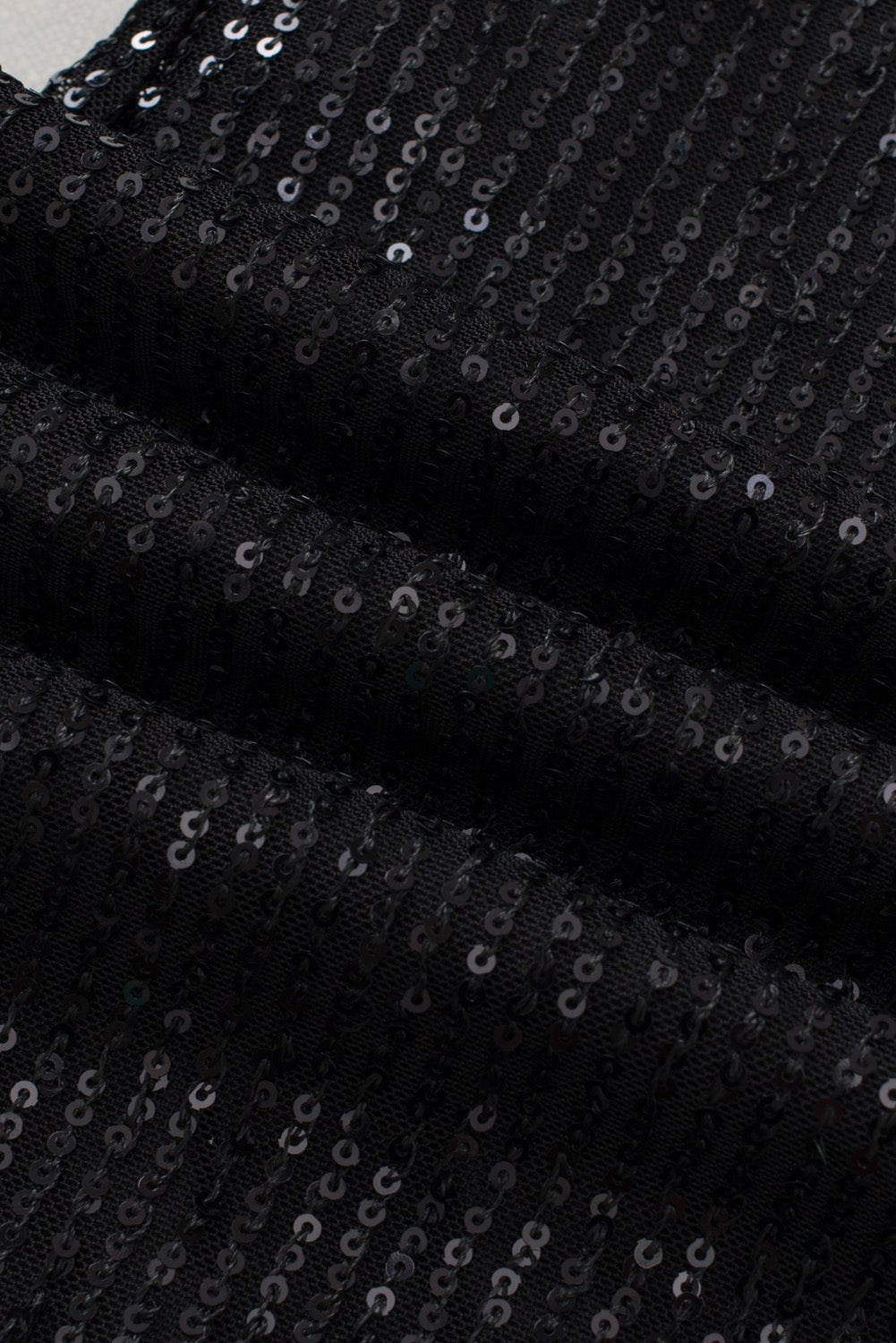 Black Sequin Wide Leg Pants - Crowned Energy CO.
