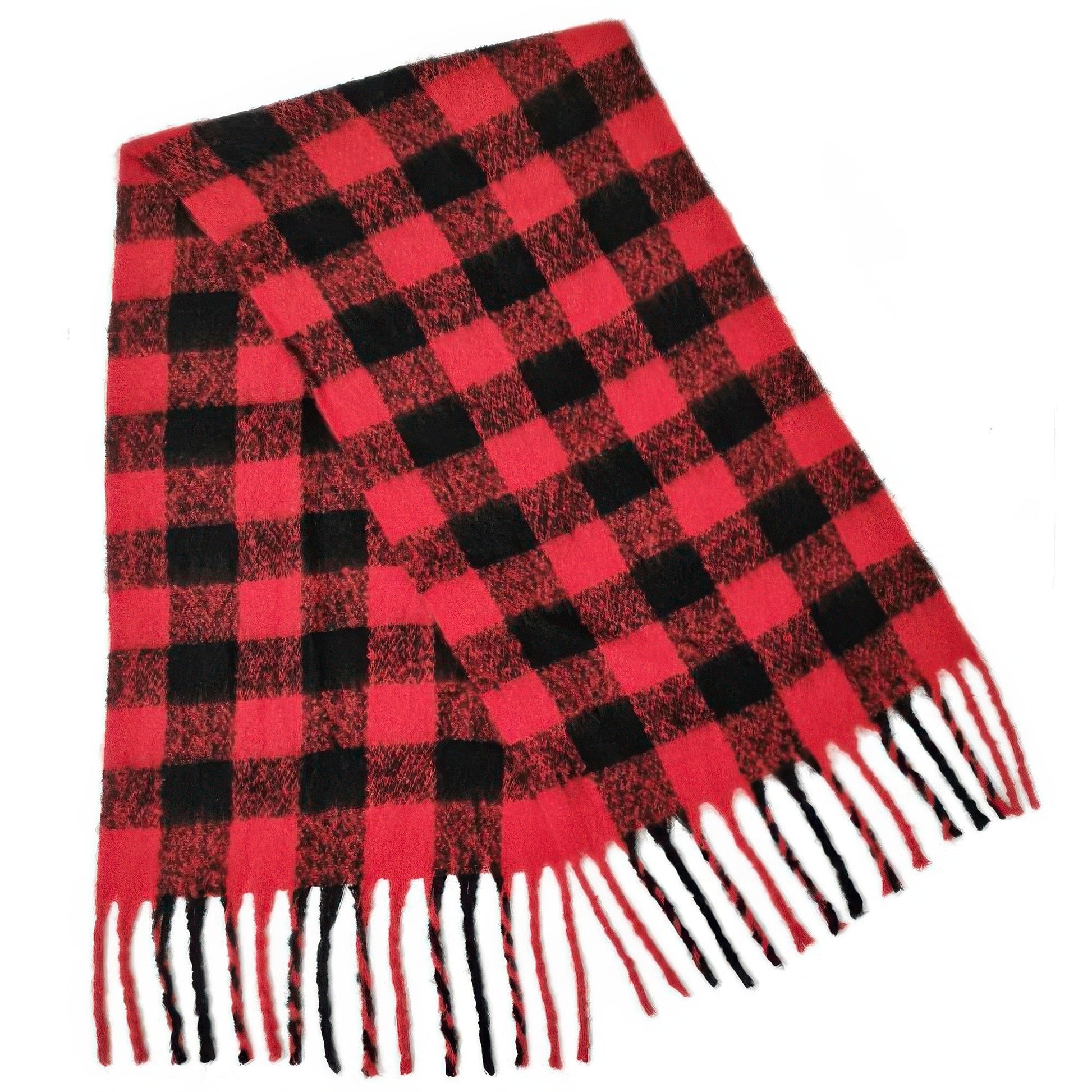 Buffalo Plaid Scarf - Goddess Vibes