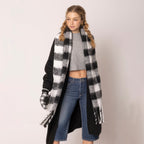 Buffalo Plaid Scarf - Goddess Vibes