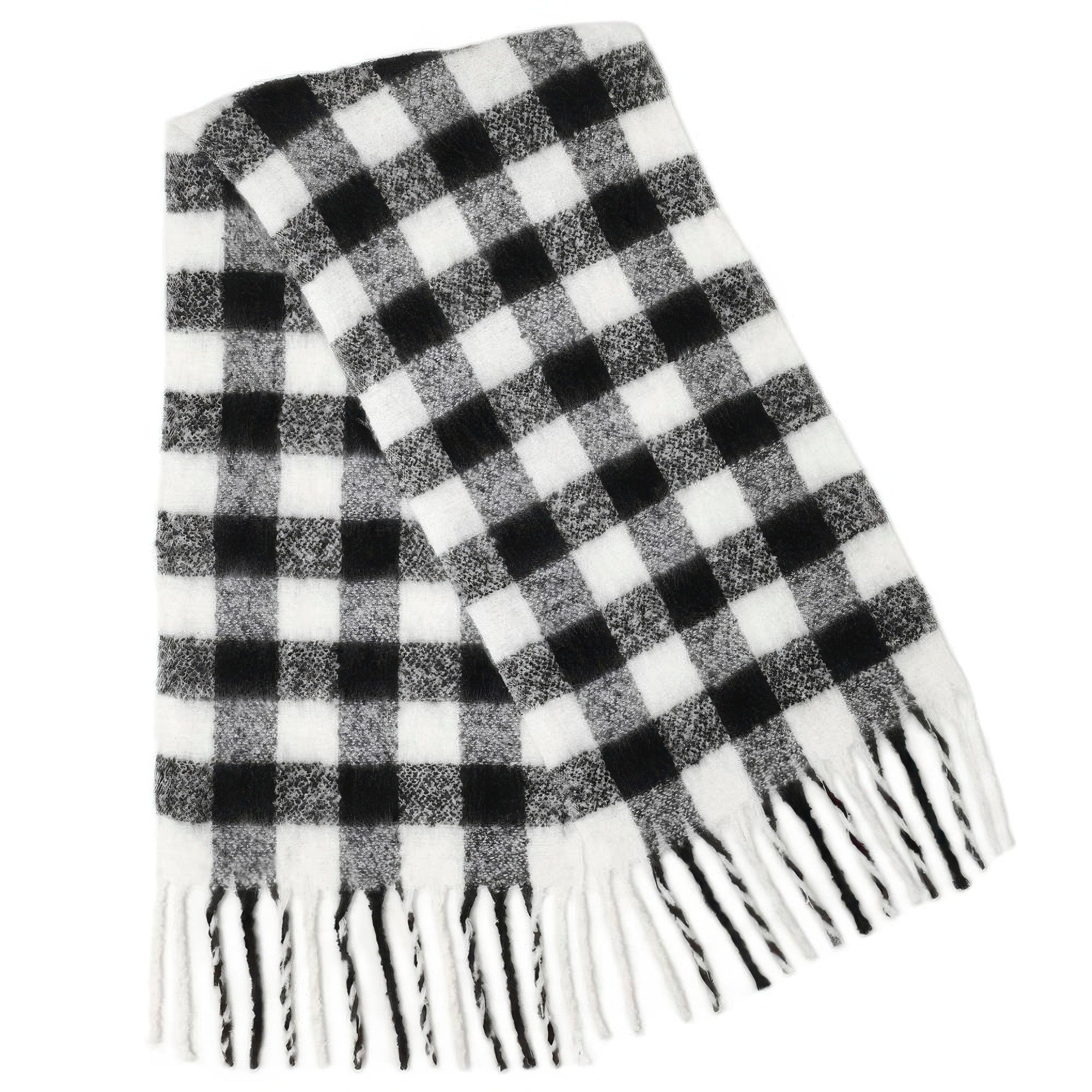 Buffalo Plaid Scarf - Goddess Vibes