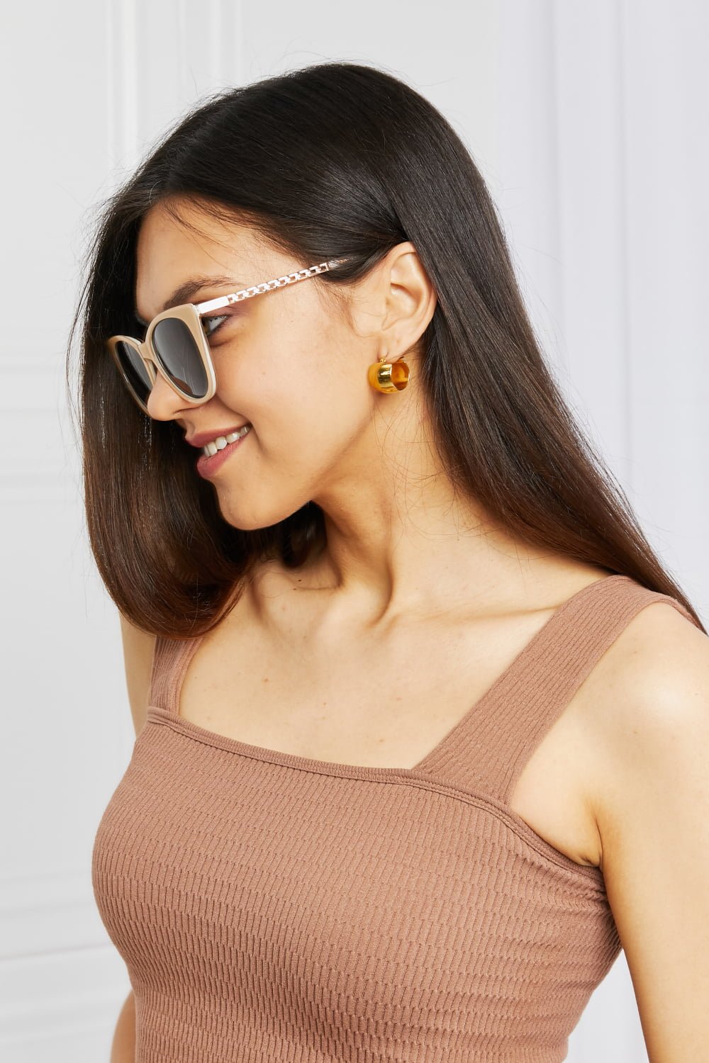 Cat - Eye Acetate Frame Sunglasses - Crowned Energy CO.