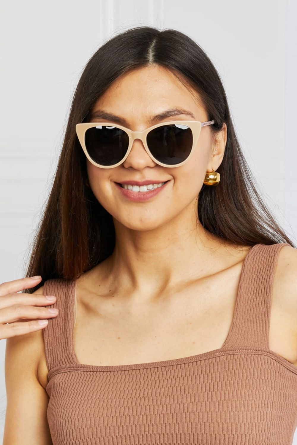 Cat - Eye Acetate Frame Sunglasses - Crowned Energy CO.