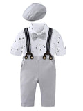 Children's Button Up Shirt and Overall Set - Crowned Energy CO.