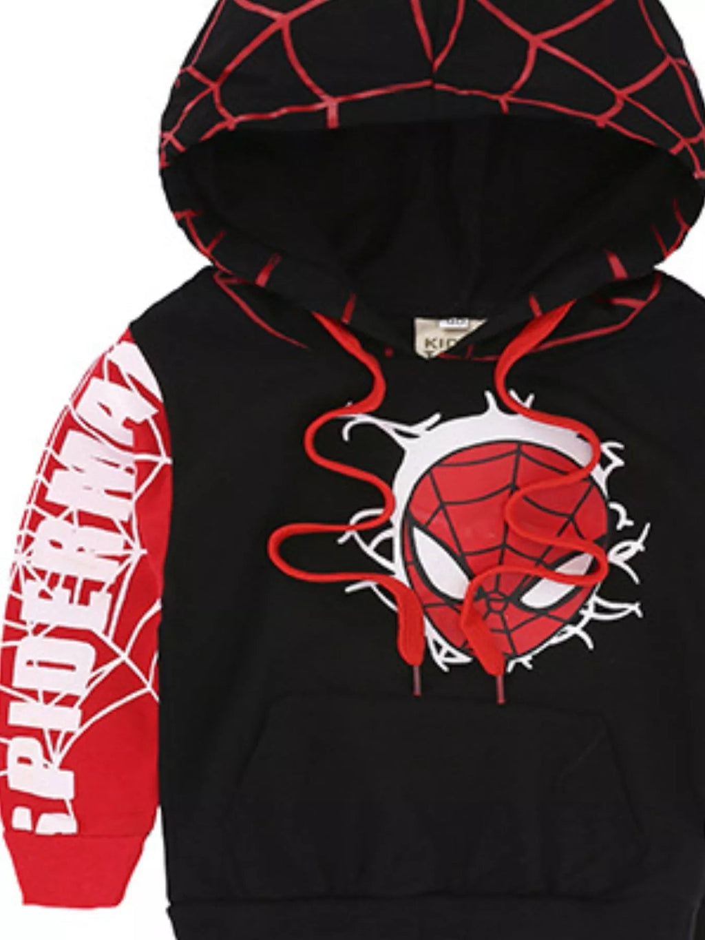 Children's Spiderman Graphic Hoodie and Pants Set - Crowned Energy CO.