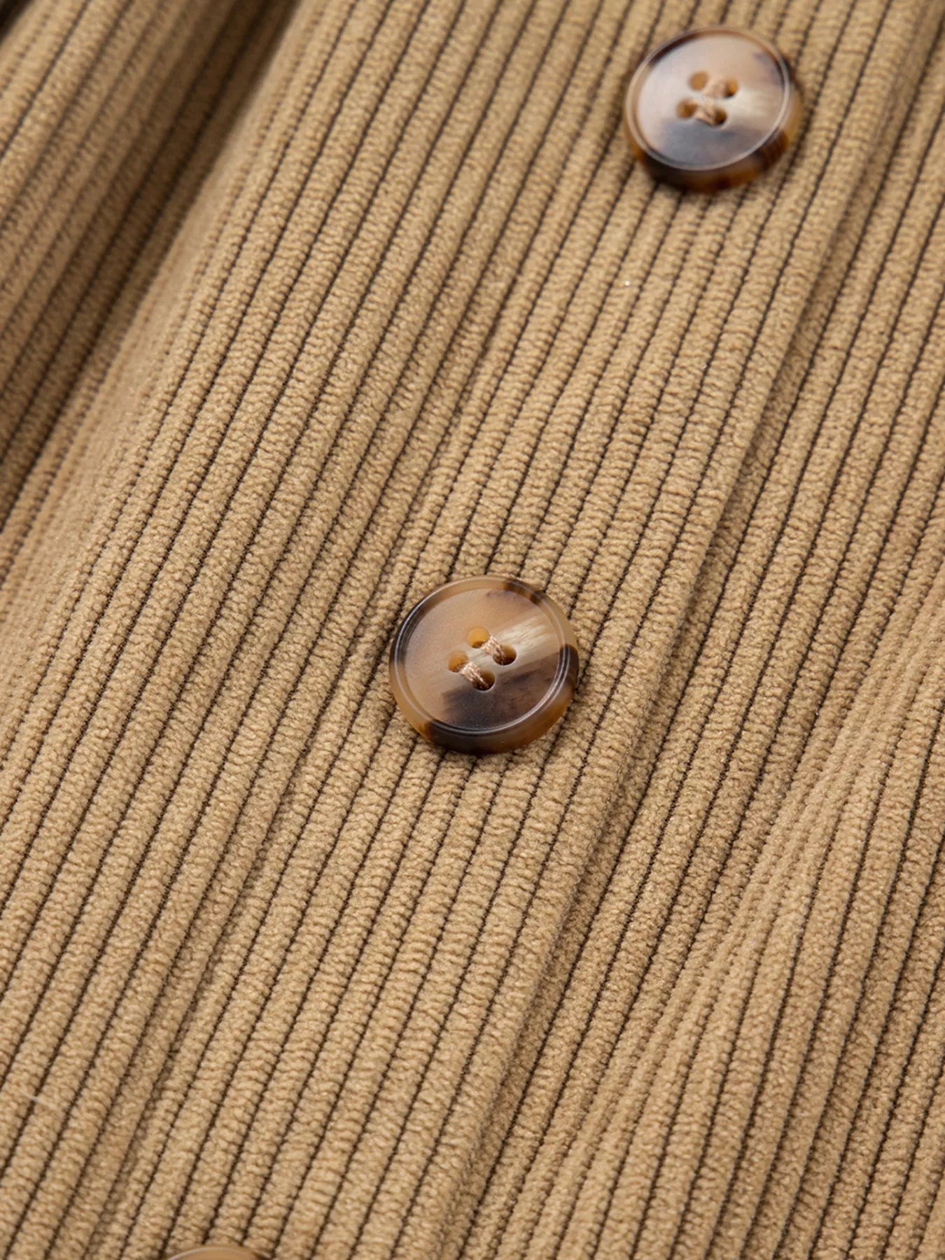 Corduroy Buttoned Front Mini Skirt - Goddess Vibes