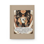 Crowned Energy CO. Journal Printify Paper products Inspirational hardcover self-care journal for mental wellness, gratitude, and growth