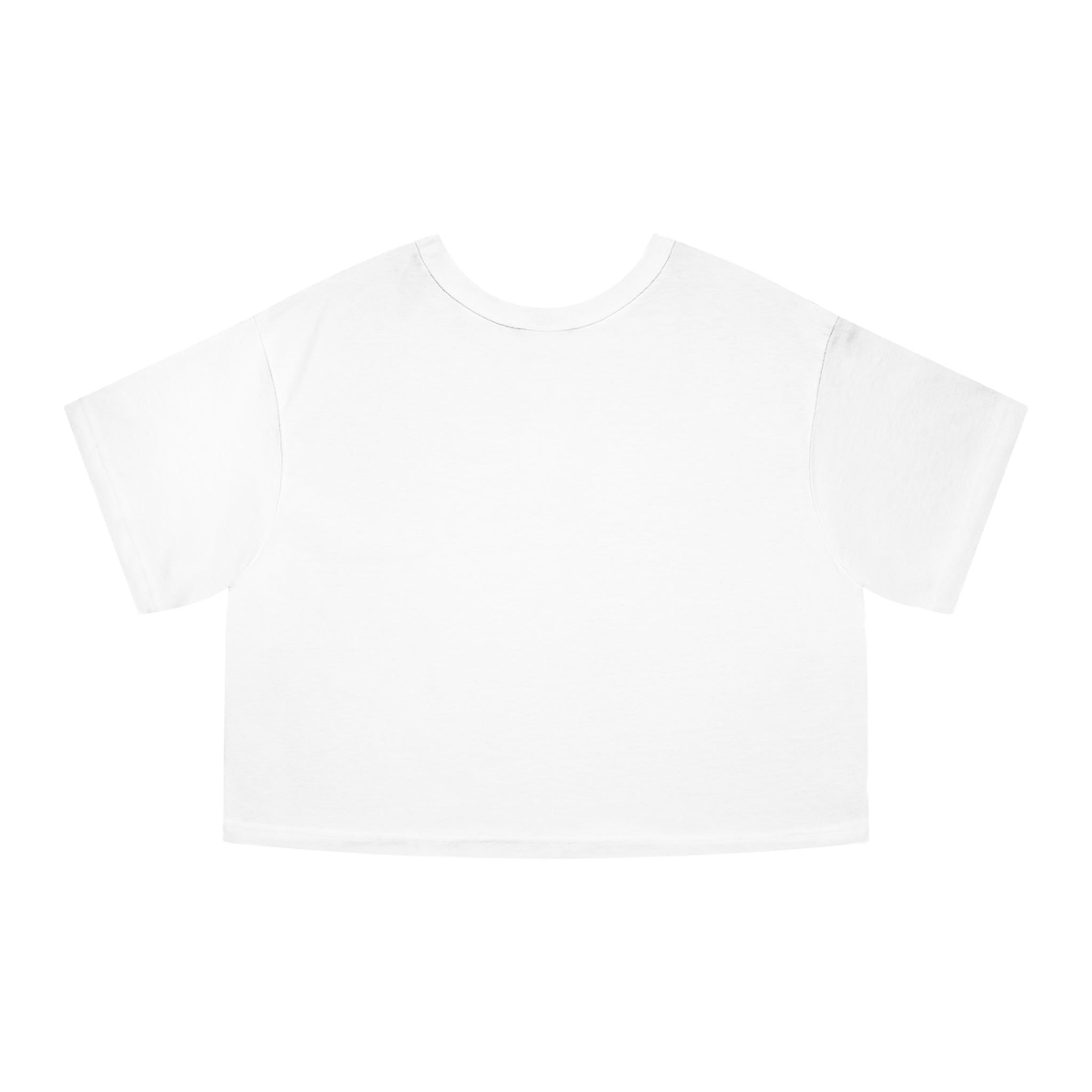 Cropped T-Shirt — "I'mma Go 'Head & Let God Handle That" Relaxed Faith Tee - Crowned Energy CO.