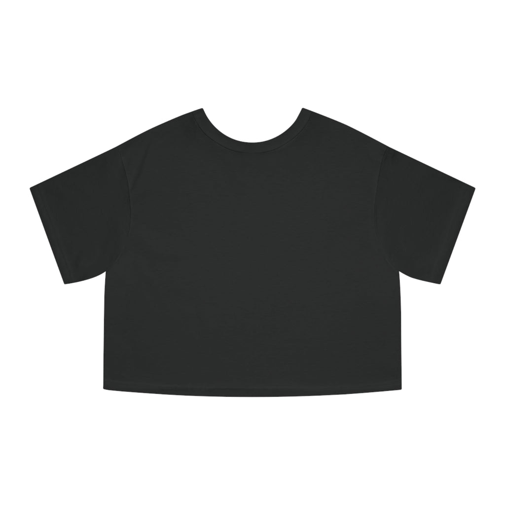 Cropped T-Shirt — "I'mma Go 'Head & Let God Handle That" Relaxed Faith Tee - Crowned Energy CO.