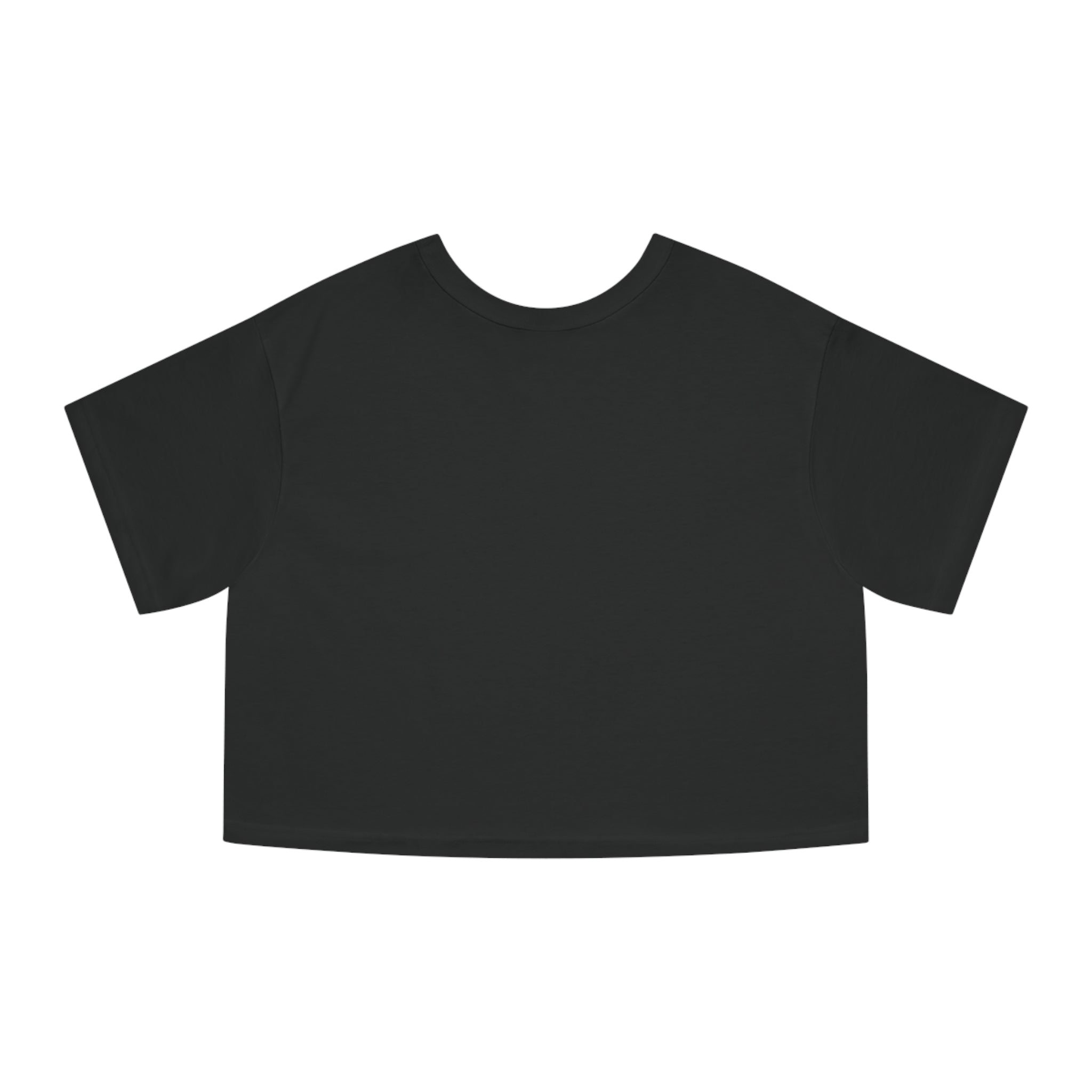 Cropped T-Shirt — "I'mma Go 'Head & Let God Handle That" Relaxed Faith Tee - Crowned Energy CO.