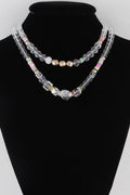 Crystal Bead Necklace - Crowned Energy CO.