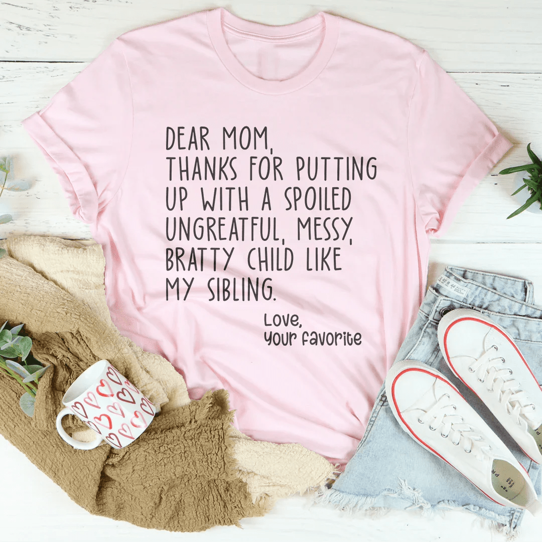 Dear Mom Tee - Crowned Energy CO.