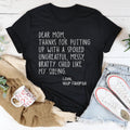Dear Mom Tee - Crowned Energy CO.