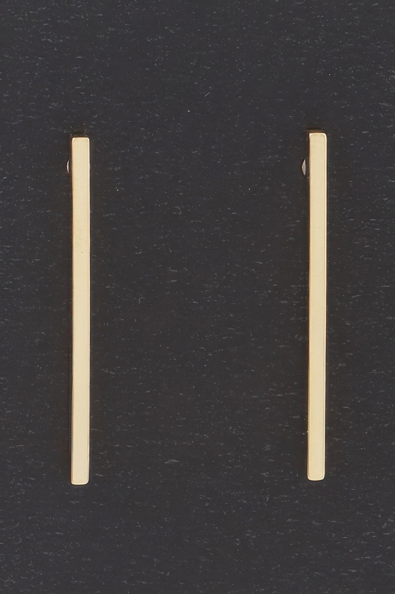 Dipped Metal Bar Earrings - Crowned Energy CO.