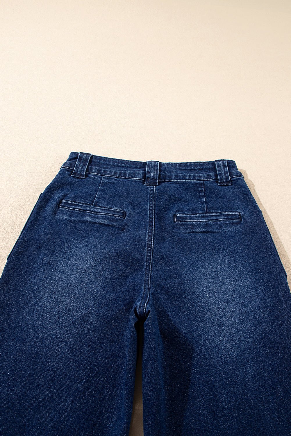 Dirty blue Daily Fashion Straight Leg Mid - rise Shift Jeans - Crowned Energy CO.