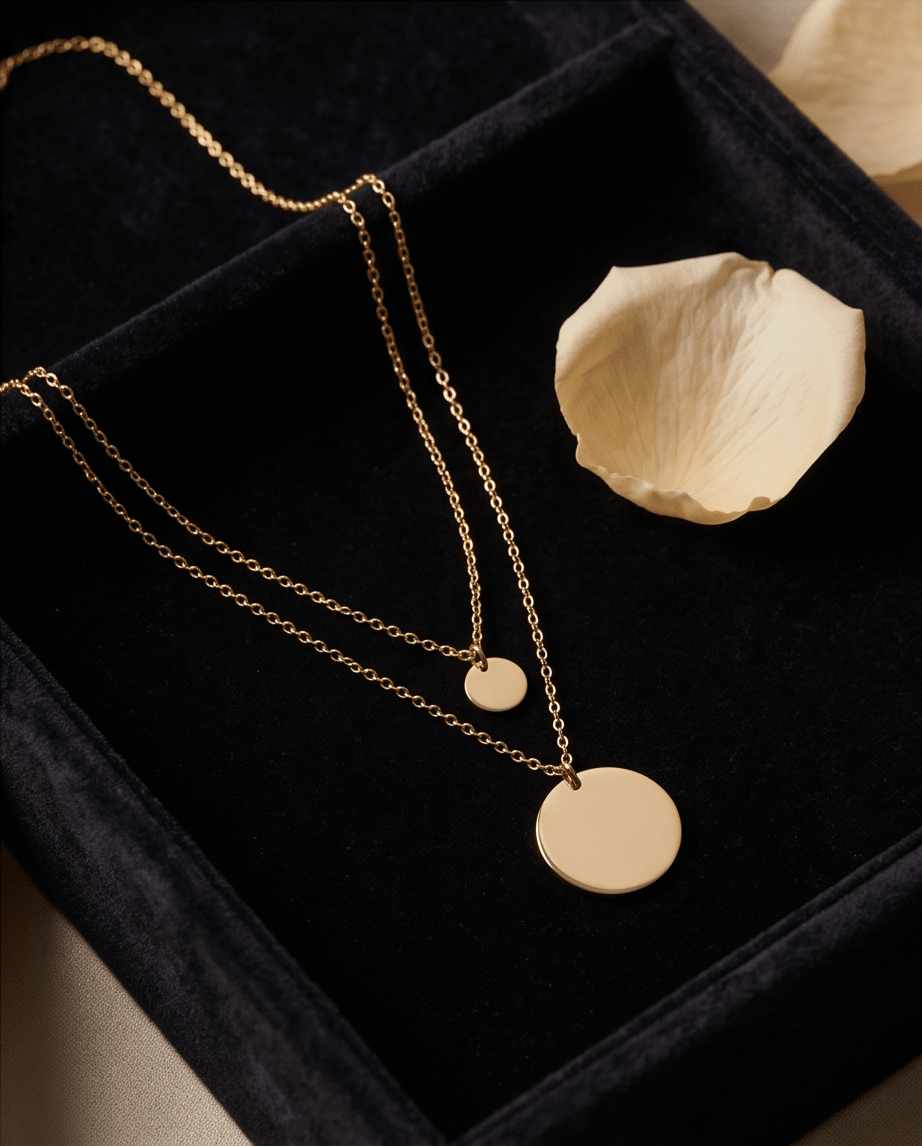 Double Pendant Necklace - Crowned Energy CO.