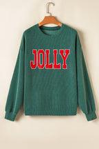 Evergreen JOLLY Corded Long Sleeve Top and Pockets Pants Set - Crowned Energy CO.