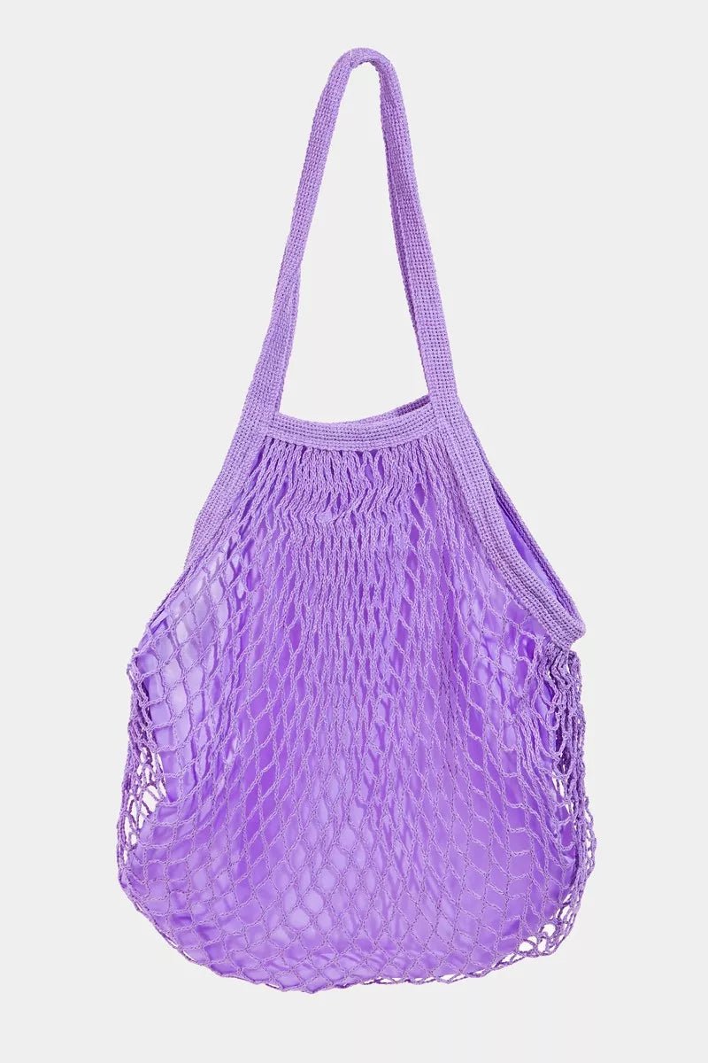 Fame Netted Beach Bag - Goddess Vibes