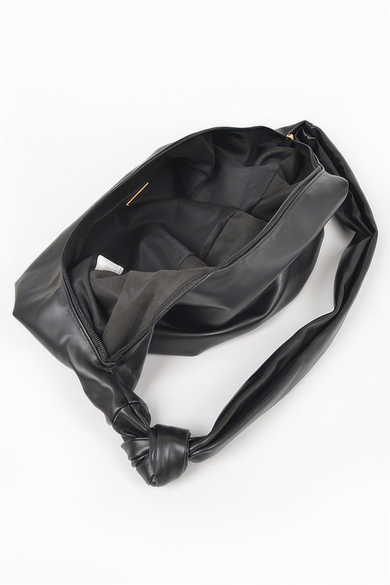 Faux Leather Hobo Bag - Crowned Energy CO.