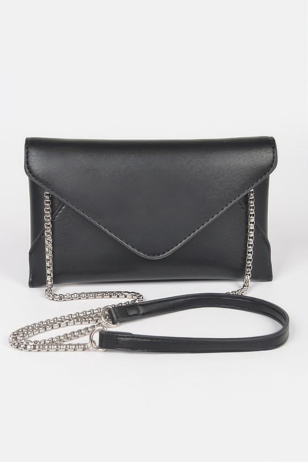 Faux Leather Small Envelope Clutch - Goddess Vibes