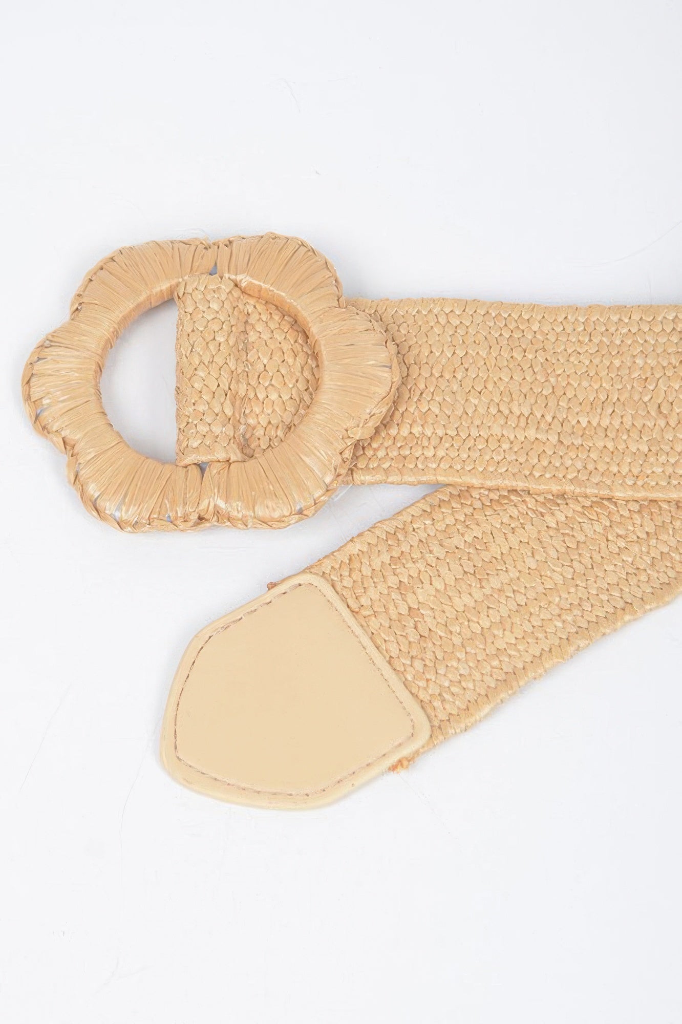 Faux Straw Elastic Belt - Crowned Energy CO.