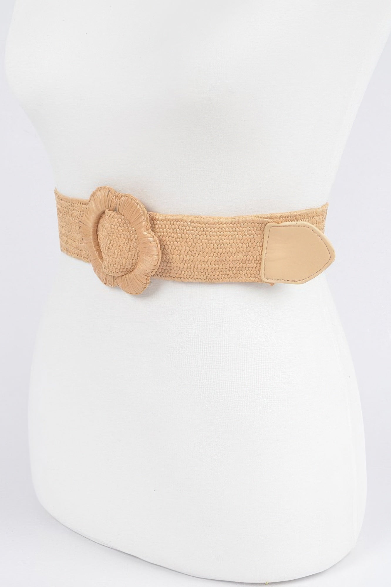 Faux Straw Elastic Belt - Crowned Energy CO.