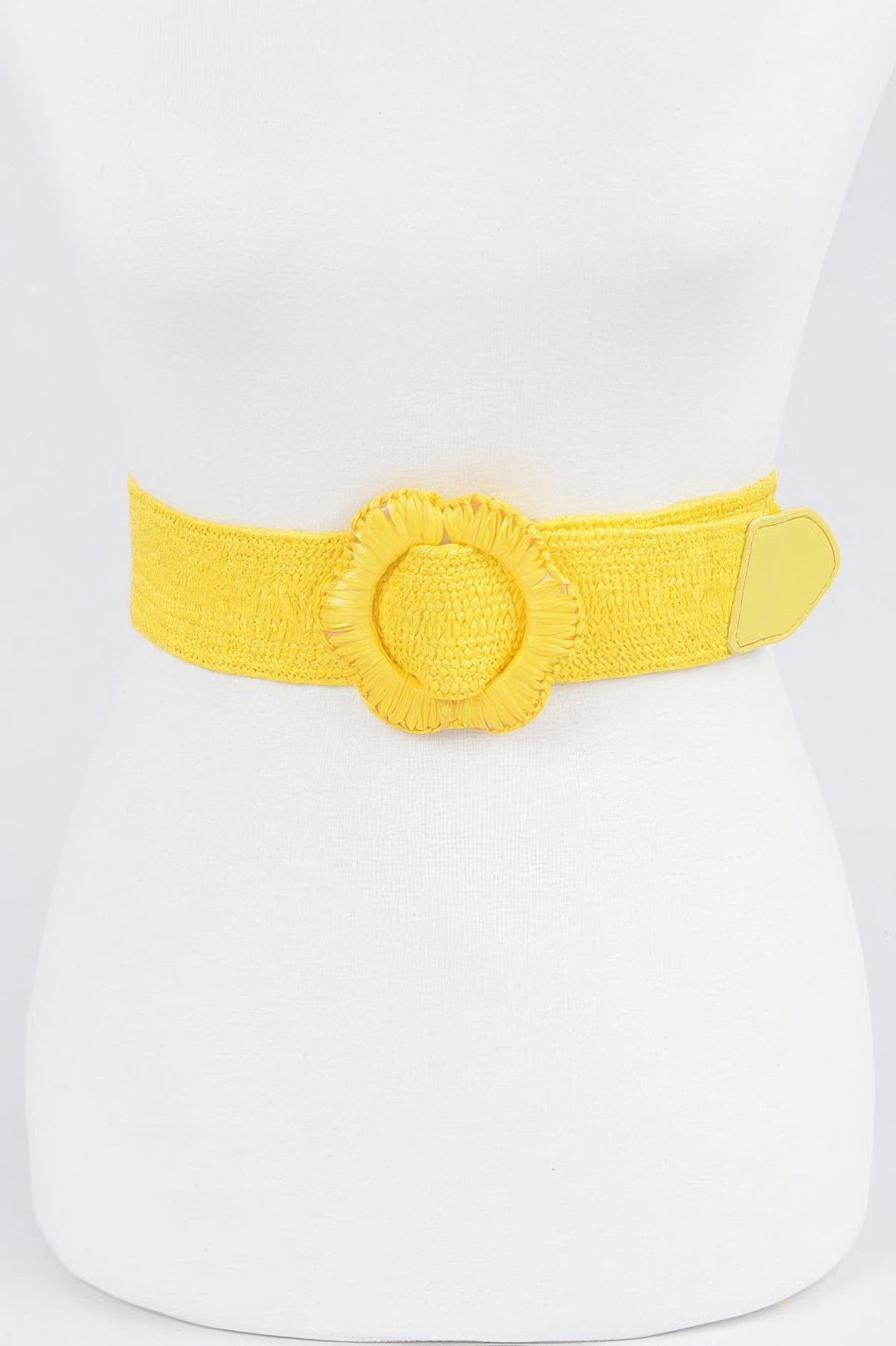 Faux Straw Elastic Belt - Crowned Energy CO.