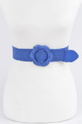 Faux Straw Elastic Belt - Crowned Energy CO.