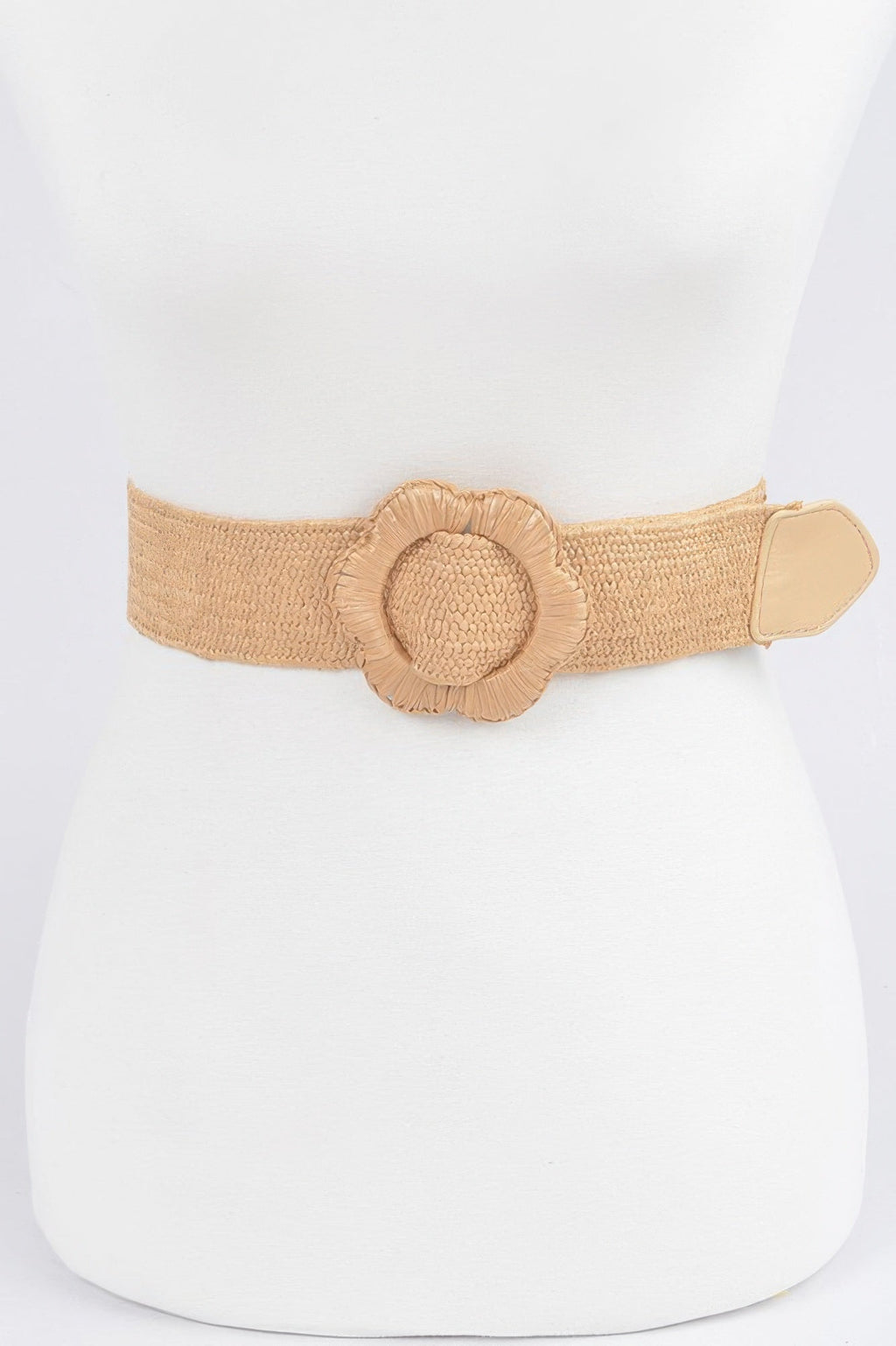Faux Straw Elastic Belt - Crowned Energy CO.