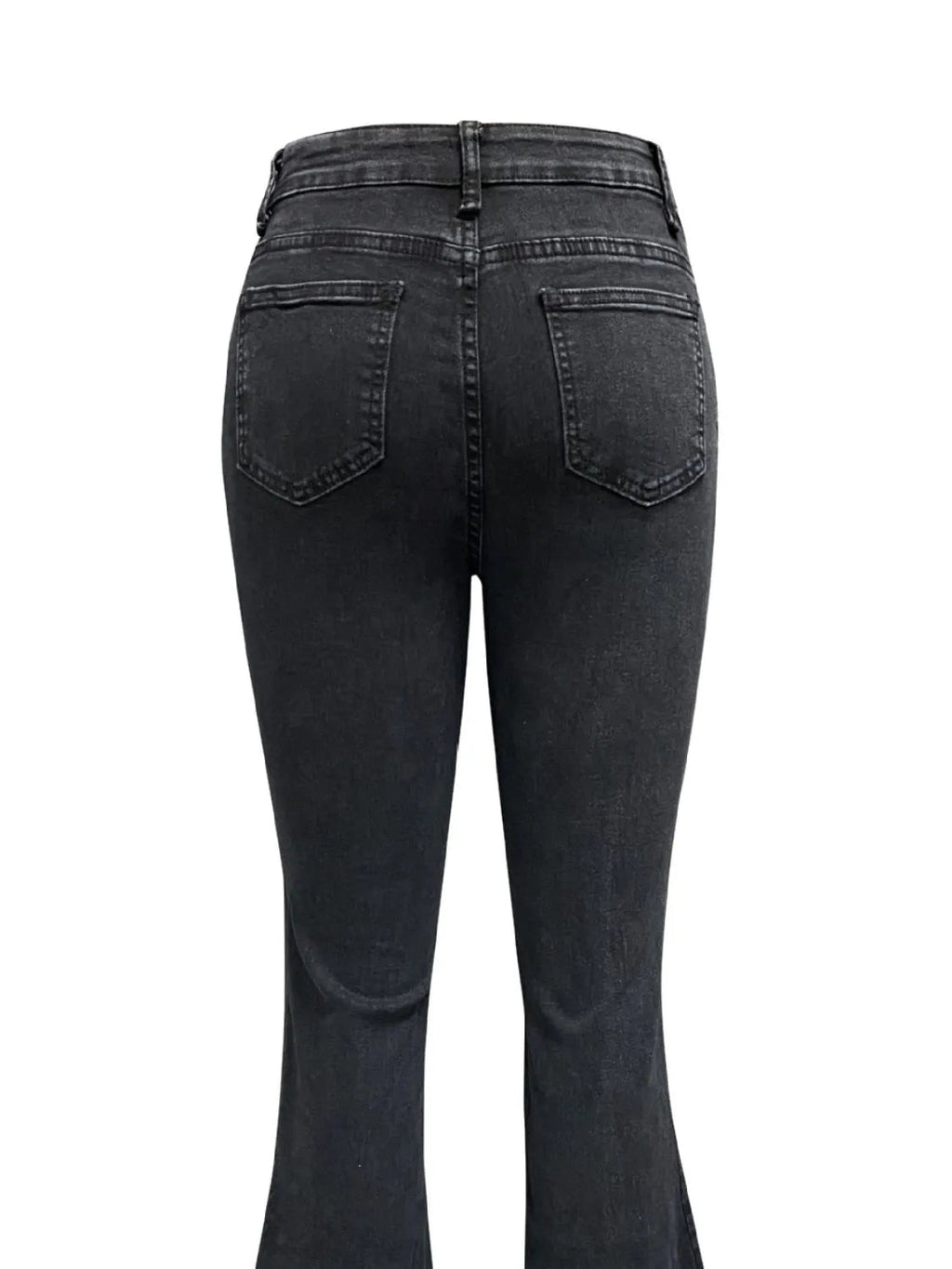 Crowned Energy CO. Medium / S Trendsi Bottoms/Jeans Flare Jeans with Pockets