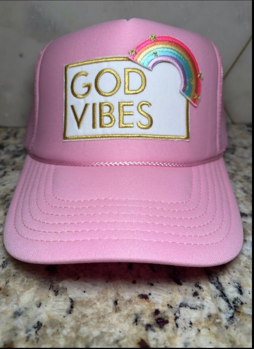 God Vibes Trucker Hat - Crowned Energy CO.