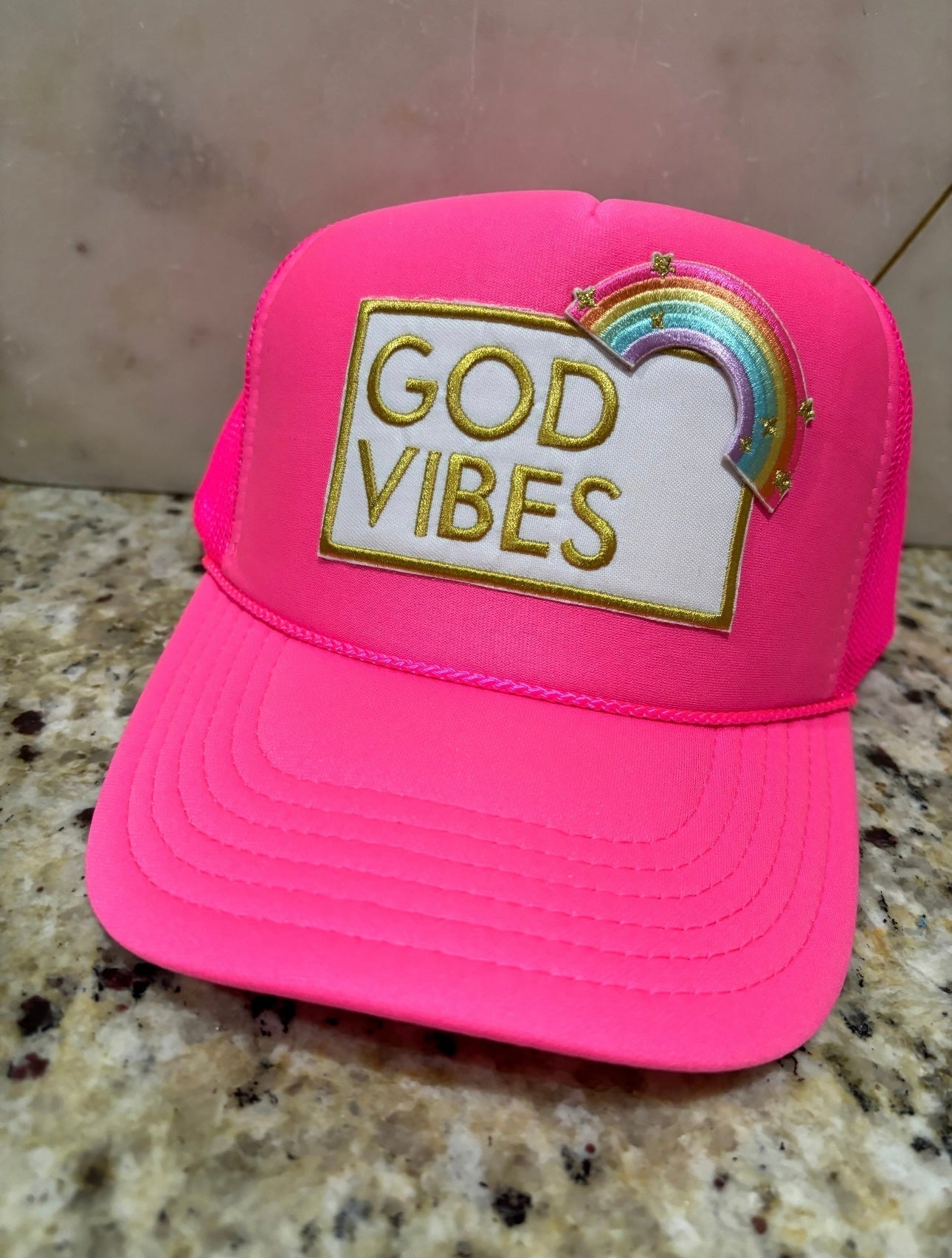 God Vibes Trucker Hat - Crowned Energy CO.
