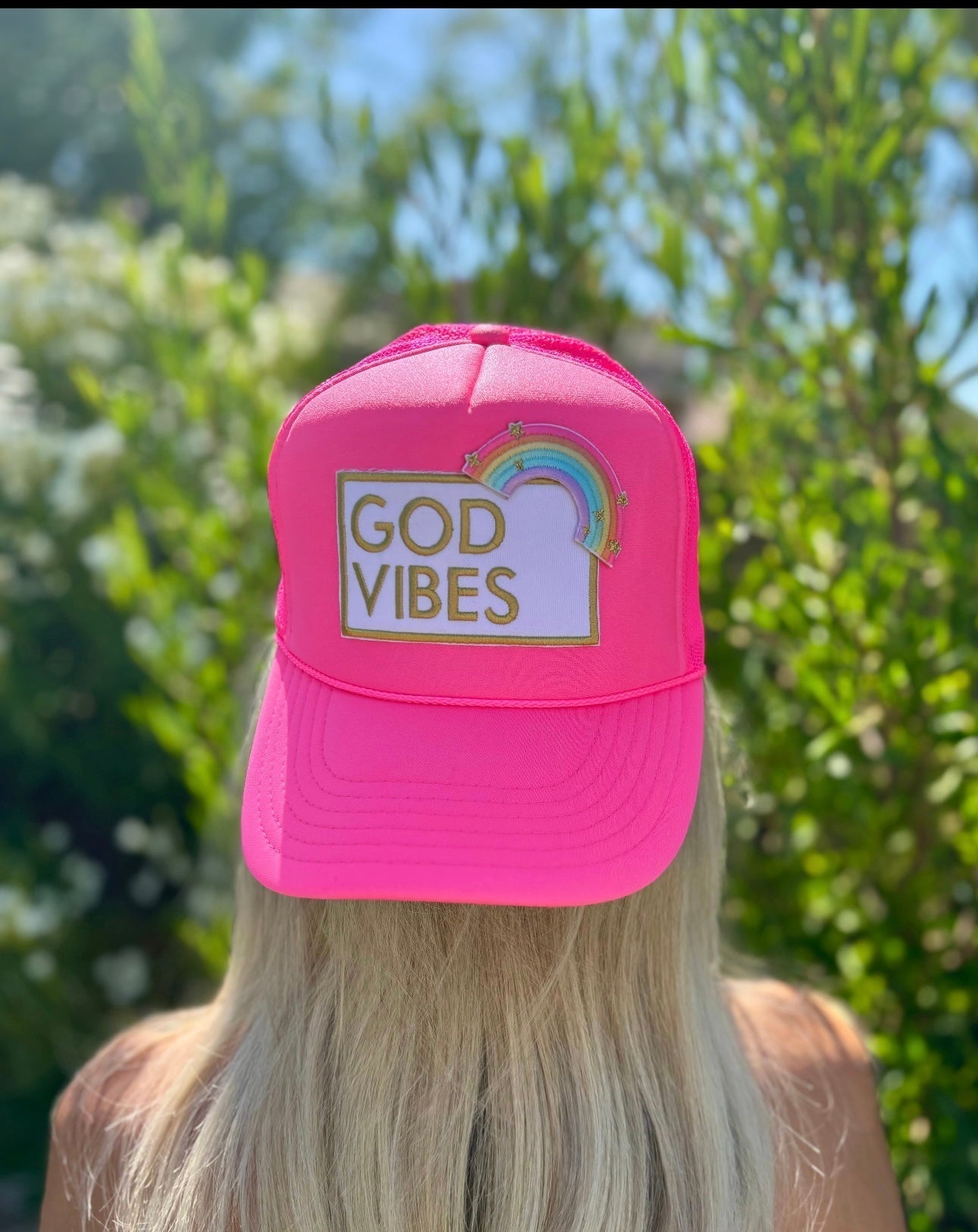 God Vibes Trucker Hat - Crowned Energy CO.