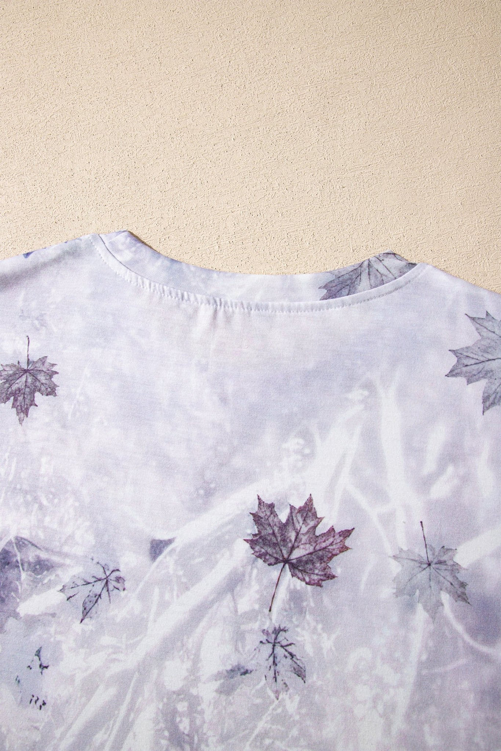 Gray Camouflage Woodland Print Drop Shoulder Tunic Tee - Crowned Energy CO.
