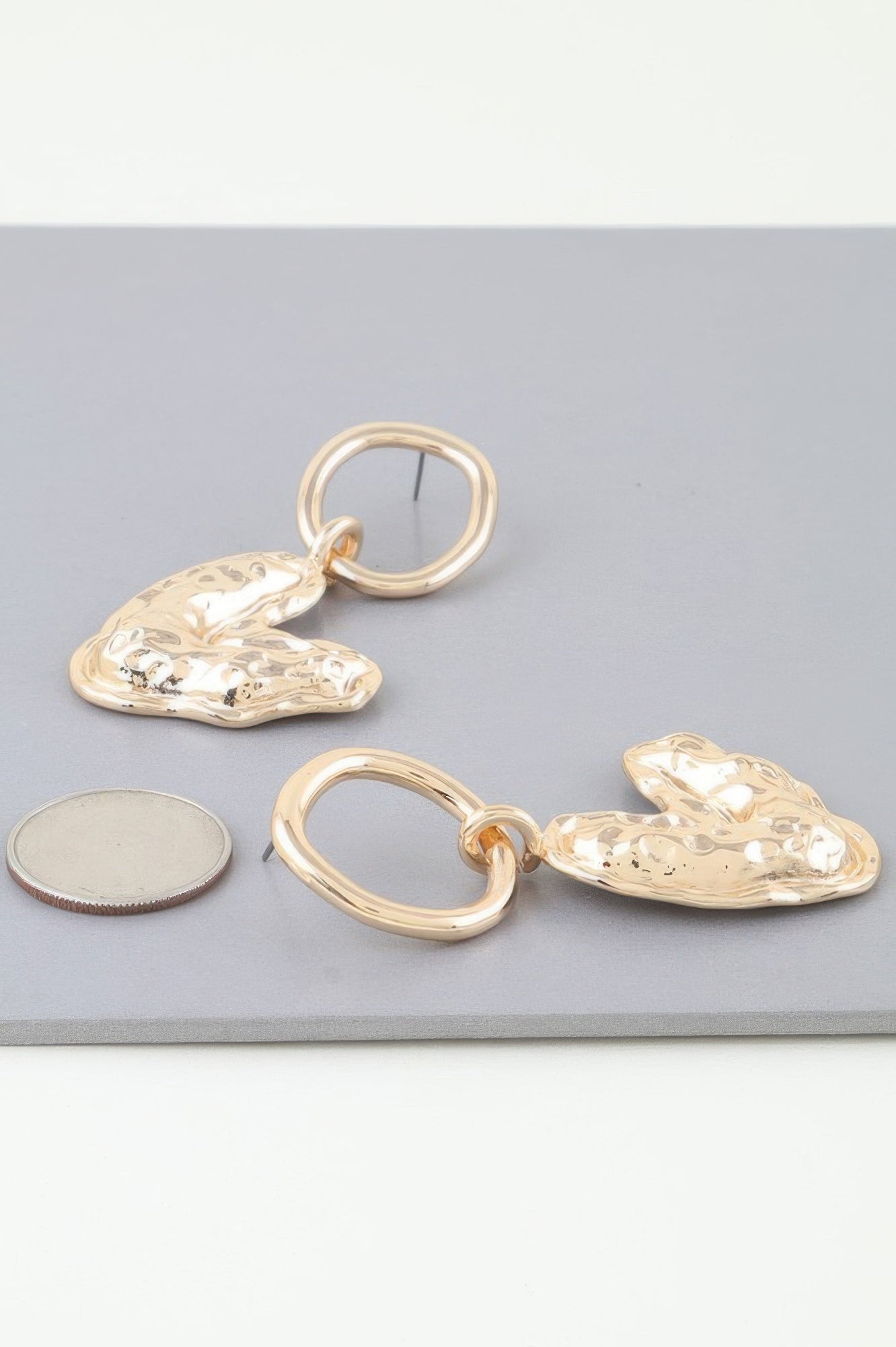 Hammered Boomerang Earrings - Goddess Vibes