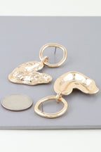 Hammered Boomerang Earrings - Goddess Vibes