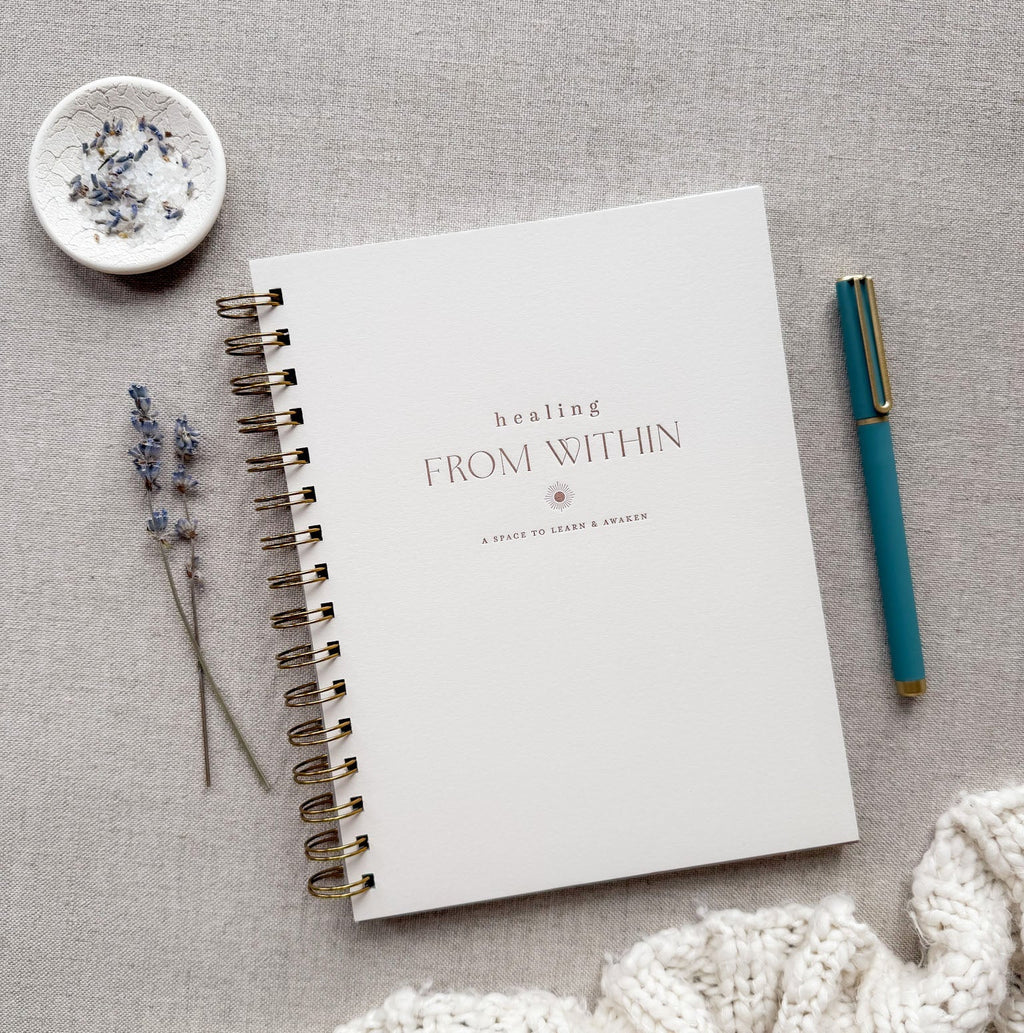 Healing From Within // Self - Transformation Journal - Crowned Energy CO.