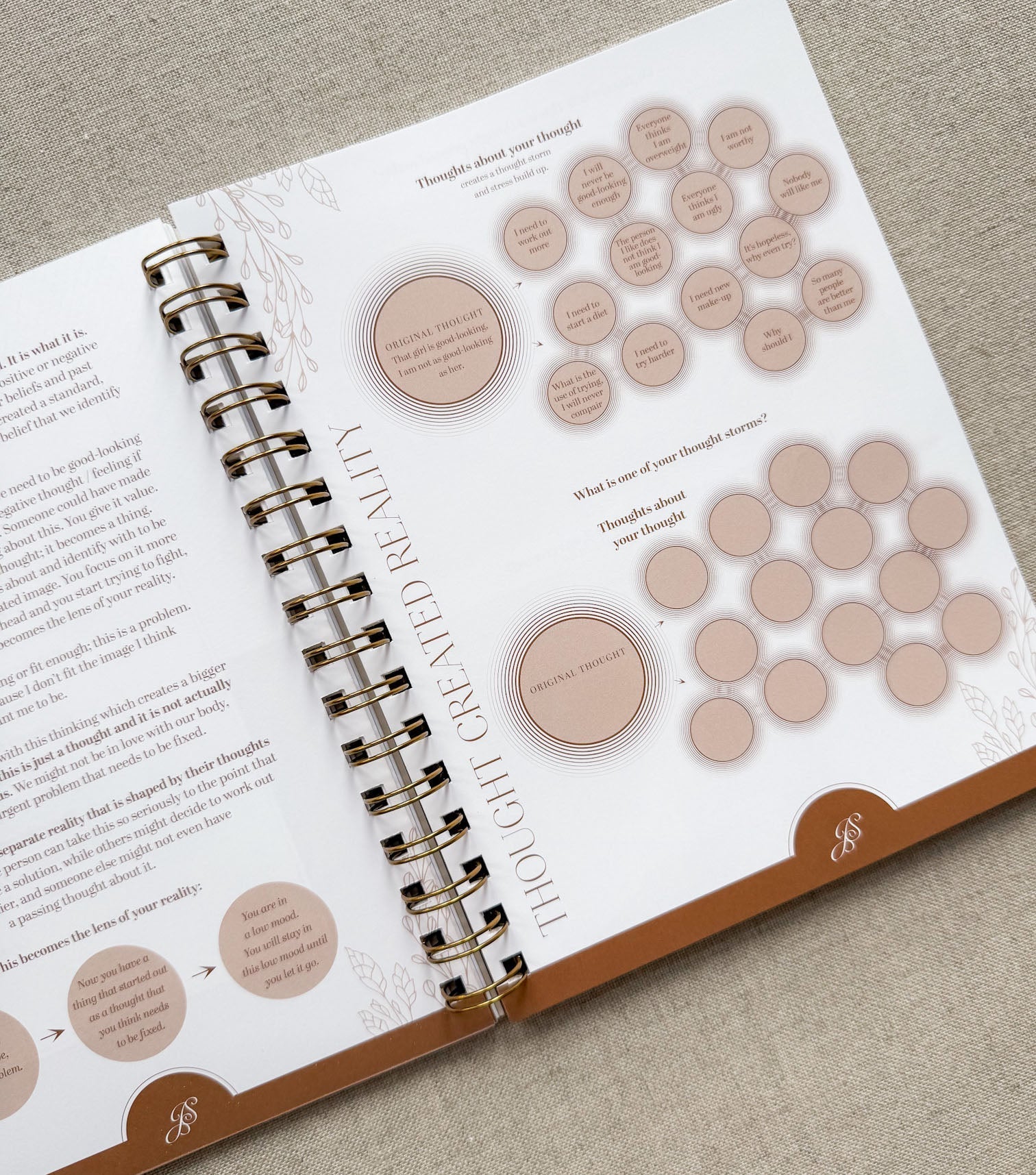 Healing From Within // Self - Transformation Journal - Crowned Energy CO.